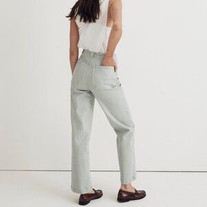 Madewell - The Perfect Vintage Wide-Leg Jean - Sage Mist - Sz 28